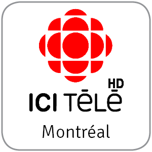 ICI Tele Montreal tv channel logo