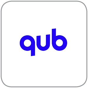 QUB RADIO tv channel logo